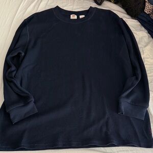 Levi's Men's Dark Blue Crewneck Sweater